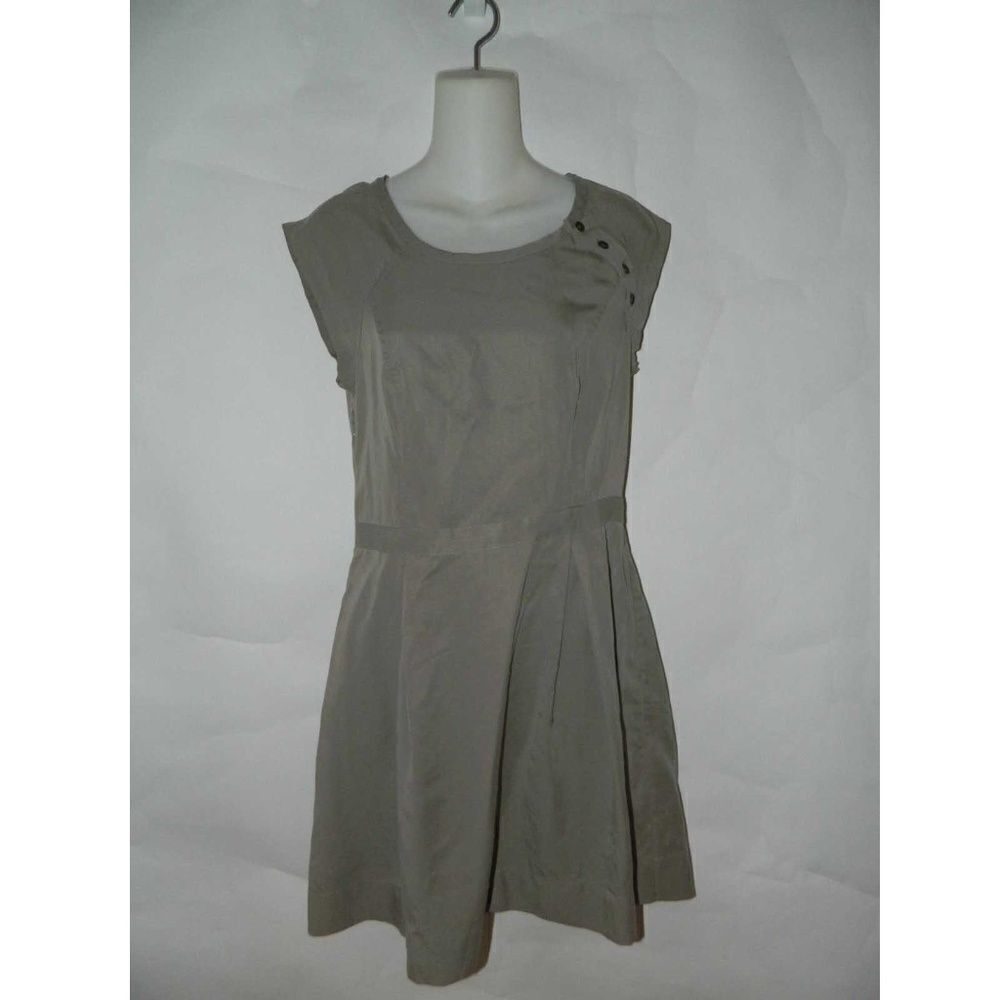 Rag & Bones Mini Skater Dress Beige Size Small‎